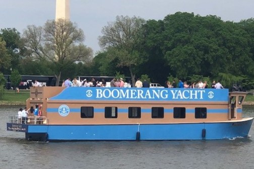 a large boat in a body of water